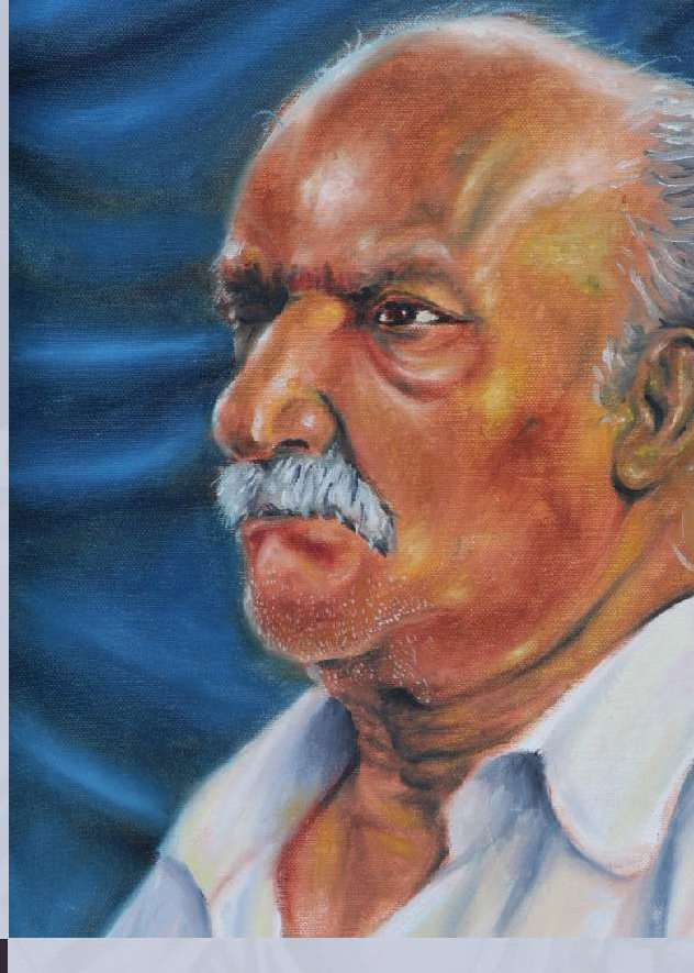 Portrait of an Elder — oil on canvas